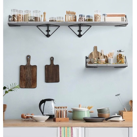 Floating Shelves for Bedroom, Shelves for Wall Decor, Wall Shelves for Living Ro - Picture 8 of 12